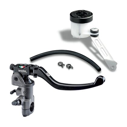 Brembo 19RCS Radial Brake Master Cylinder Fold-Up Lever & Reservoir Kit